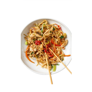 Egg Hakka Noodles (Full)